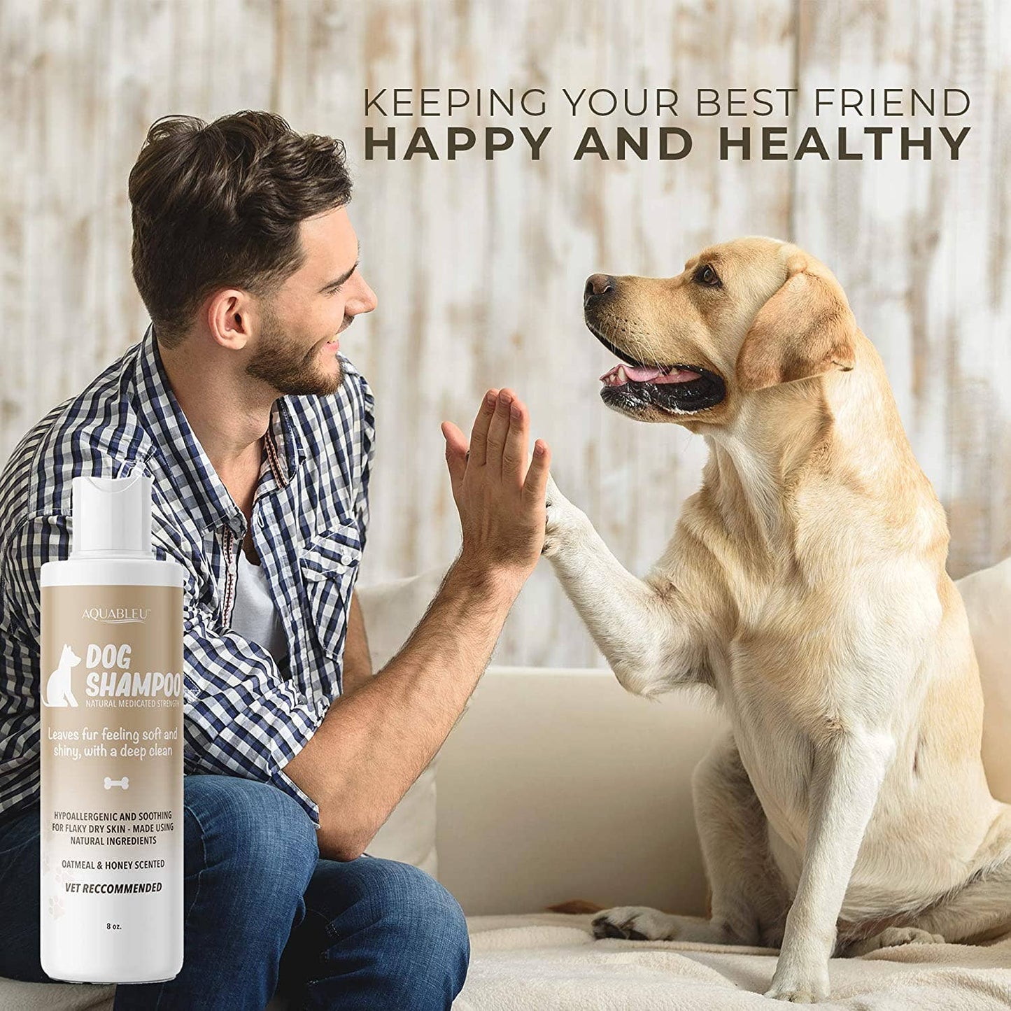 Oatmeal and Honey Dog Shampoo